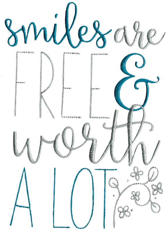 Smile Are Free And Worth A Lot