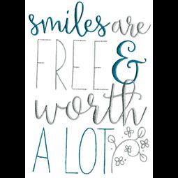 Smile Are Free And Worth A Lot