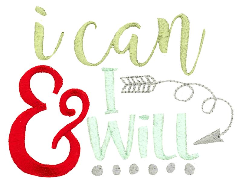 I Can And I Will