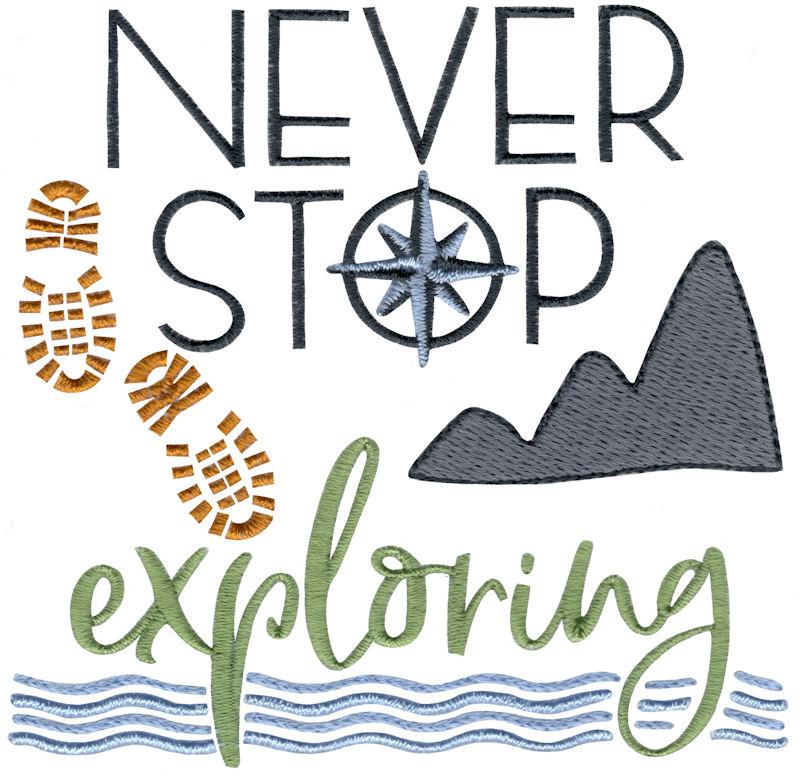 Never Stop Exploring