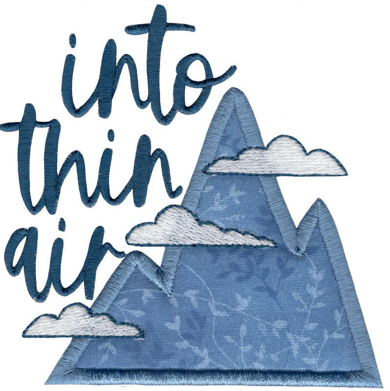 Into Thin Air Applique
