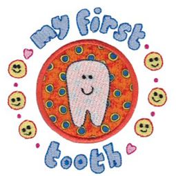 First Tooth Applique