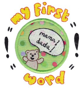 First Word Applique