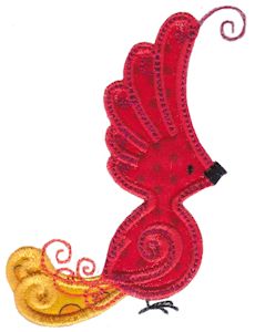 My Friend Bird Applique 2