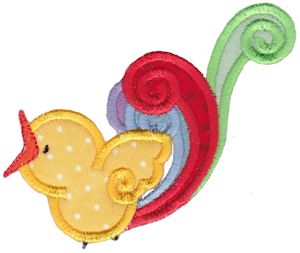 My Friend Bird Applique 5