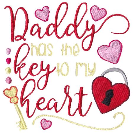 Daddy Has The Key To My Heart
