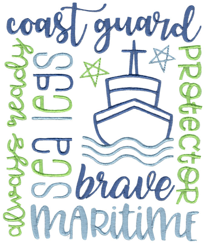 Coast Guard Subway Art