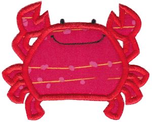 Ocean Crab Applique