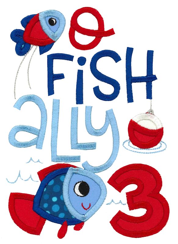 Ofishally Three Applique