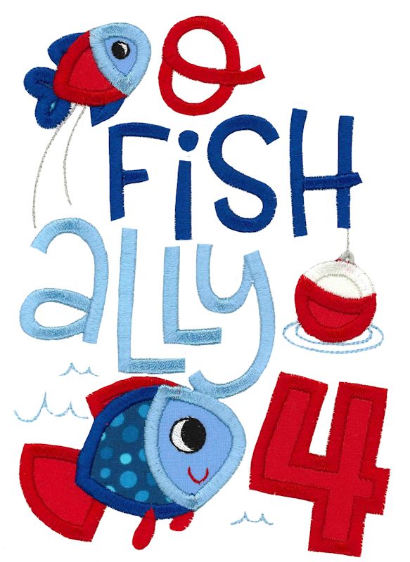 Ofishally Four Applique