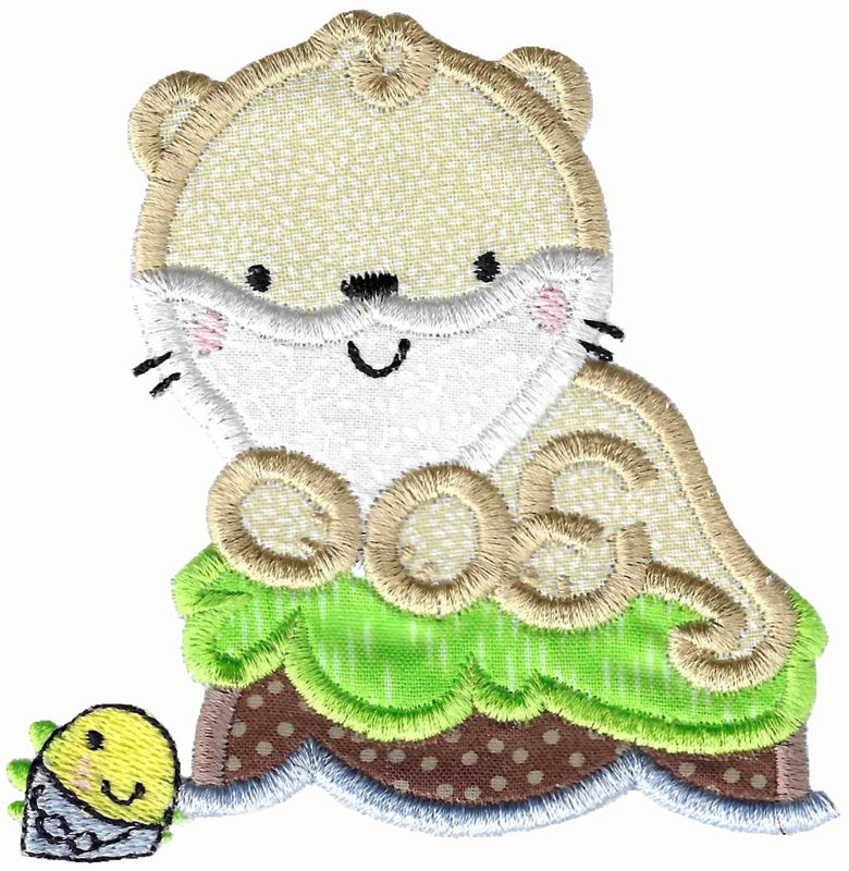 Otters Applique 10