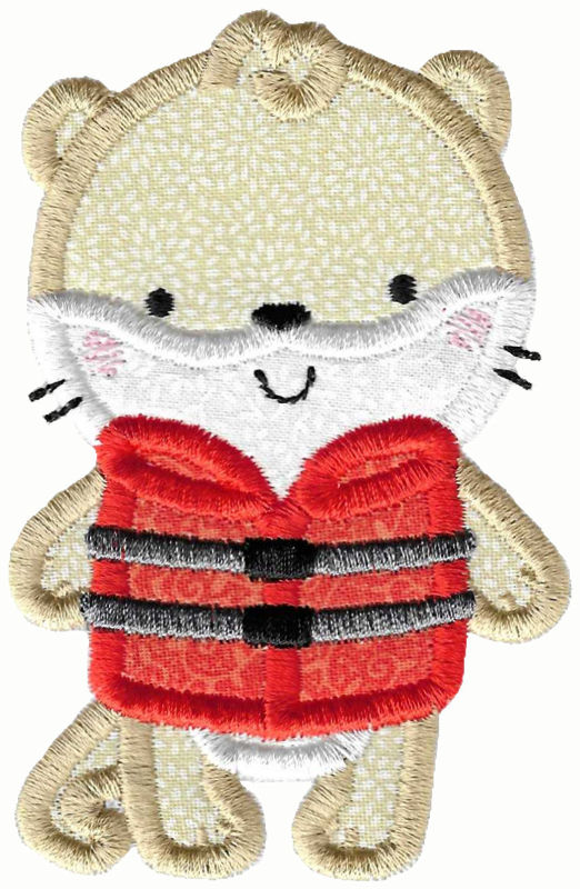 Otters Applique 11