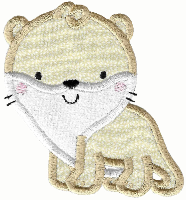 Otters Applique 2