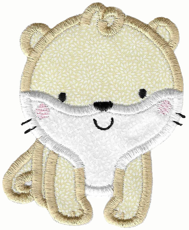 Otters Applique 3