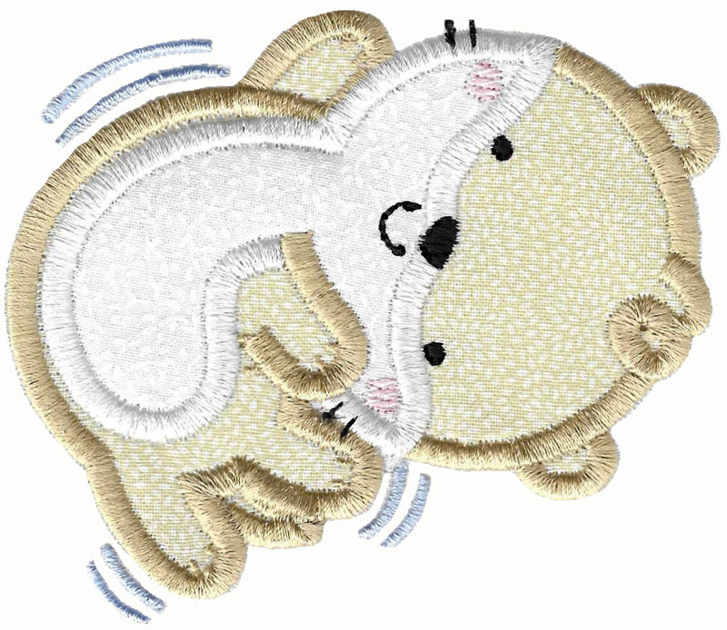 Otters Applique 5