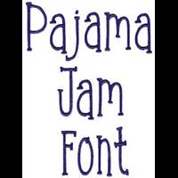 Pajama Jam Font