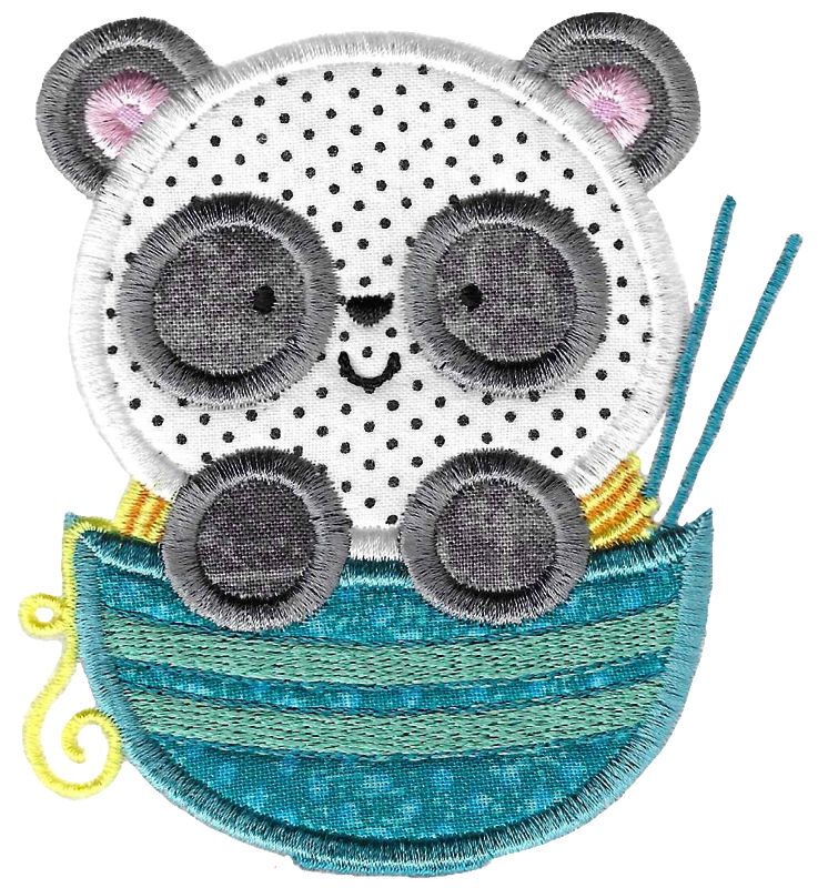 Noodles Panda Applique