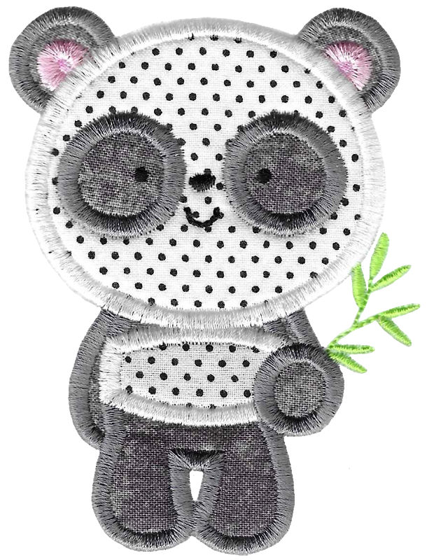 Bamboo Panda Applique