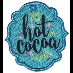 Hot Cocoa ITH Pantry Label