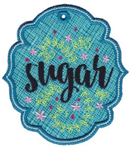 Sugar ITH Pantry Label