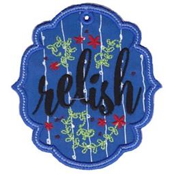 Relish ITH Pantry Label