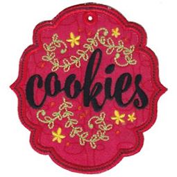 Cookies ITH Pantry Label