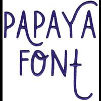 Papaya Font