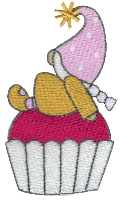 Cupcake Girl Gnome
