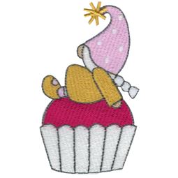 Cupcake Girl Gnome