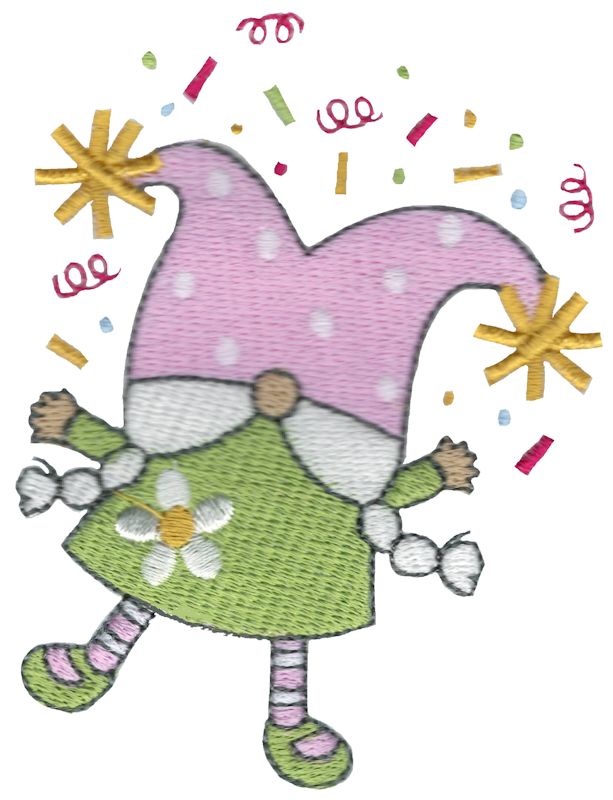 Celebrate Girl Gnome