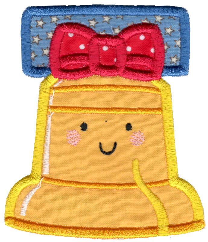 Applique Liberty Bell