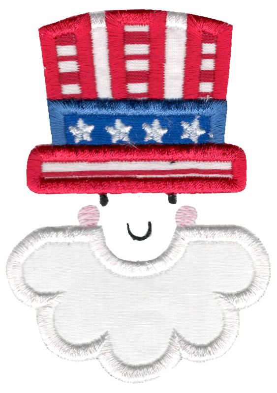 Applique Uncle Sam