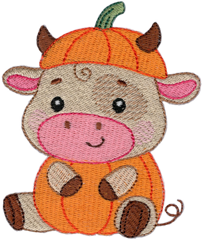 Pumpkin Cow