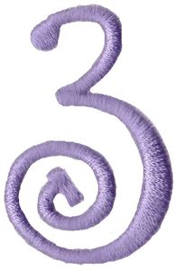 Quirky Girl Alphabet 3