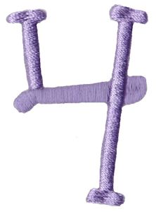 Quirky Girl Alphabet 4