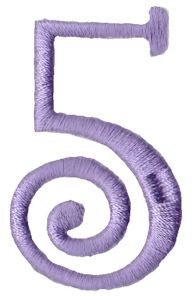 Quirky Girl Alphabet 5