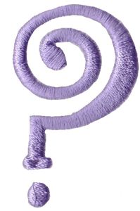 Quirky Girl Alphabet Character 13