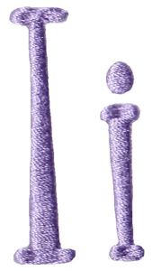 Quirky Girl Alphabet I