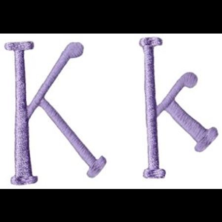 Quirky Girl Alphabet K