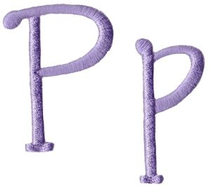 Quirky Girl Alphabet P