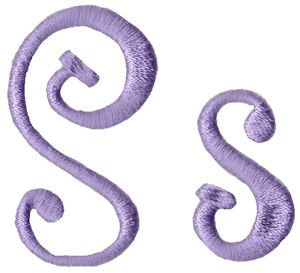 Quirky Girl Alphabet S