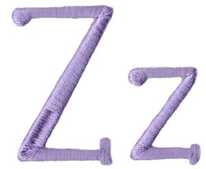 Quirky Girl Alphabet Z