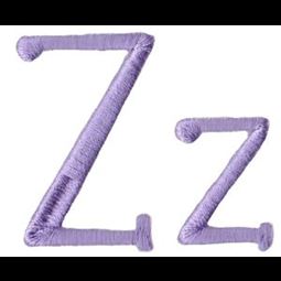 Quirky Girl Alphabet Z