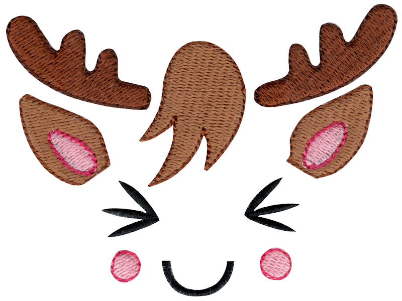Reindeer Face 4