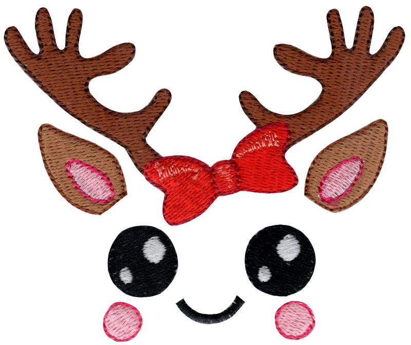 Reindeer Face 6