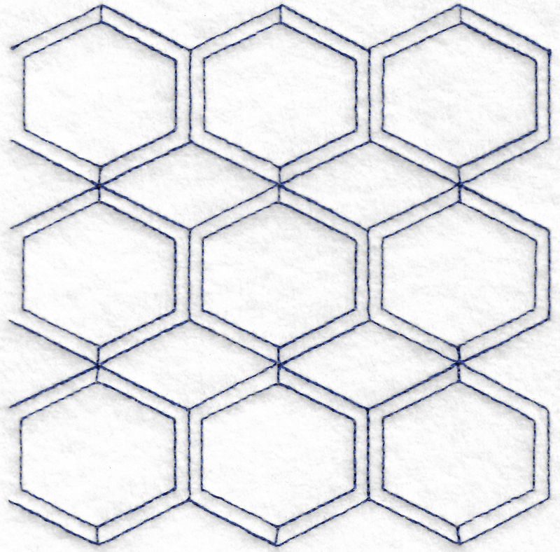 Hexagon Quilt Block