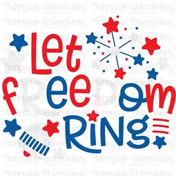 Let Freedom Ring SVG
