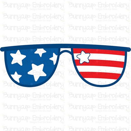 Patriotic Sunglasses SVG
