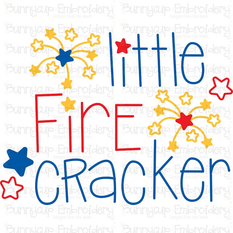 Little Firecracker SVG