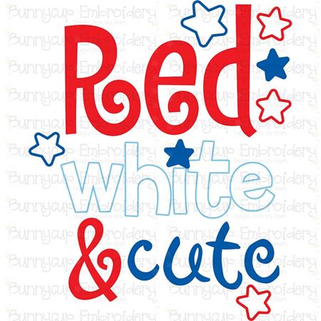 Red White And Cute SVG